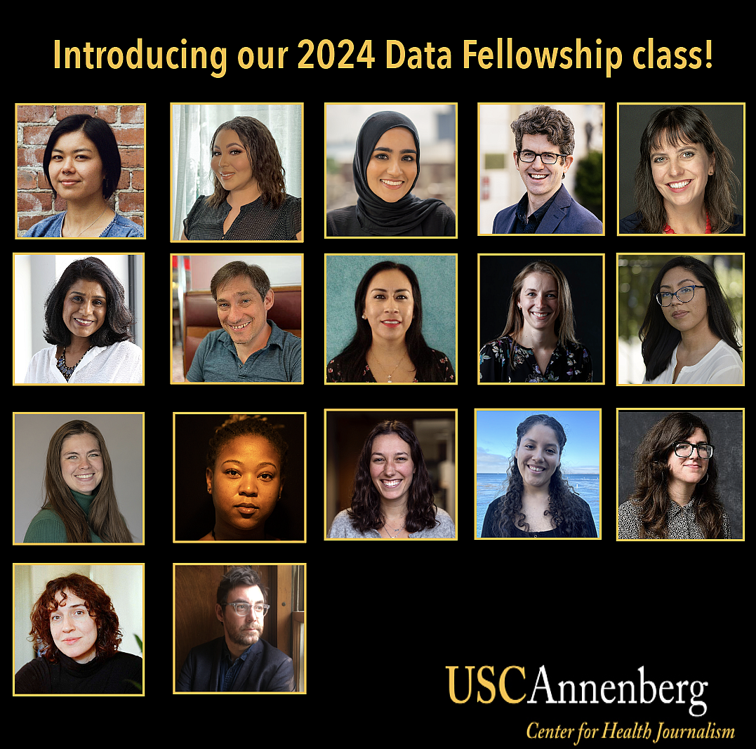 Headshots of members of the 2024 Data Fellowship class.