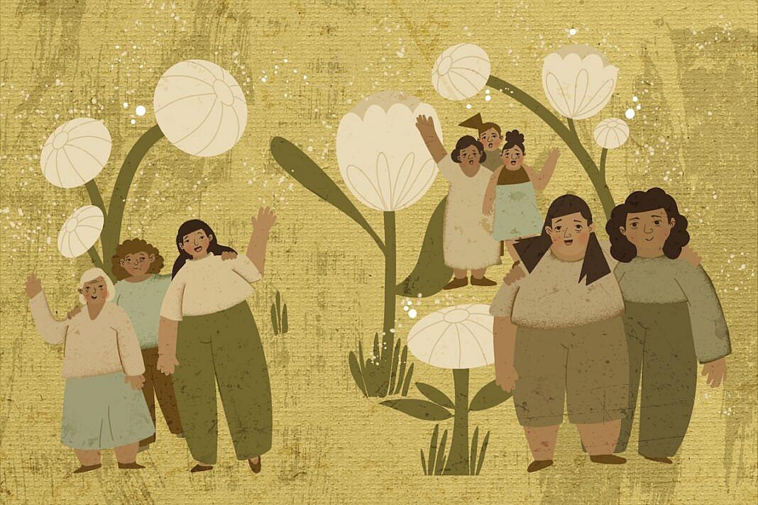 A group of women 