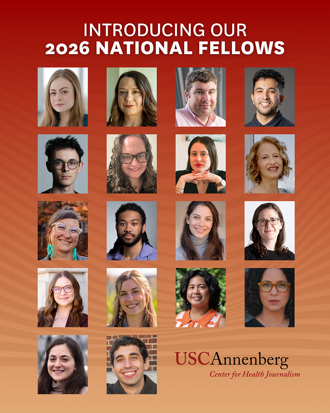 2026 National Fellows photo grid.