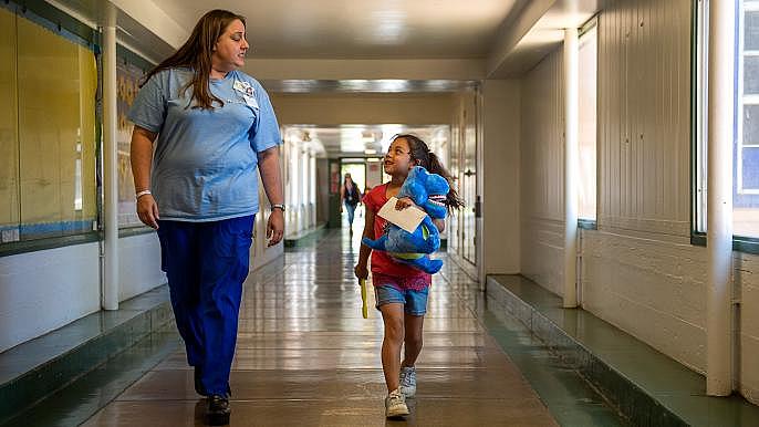 California school-based health centers bridge gap to uninsured children 