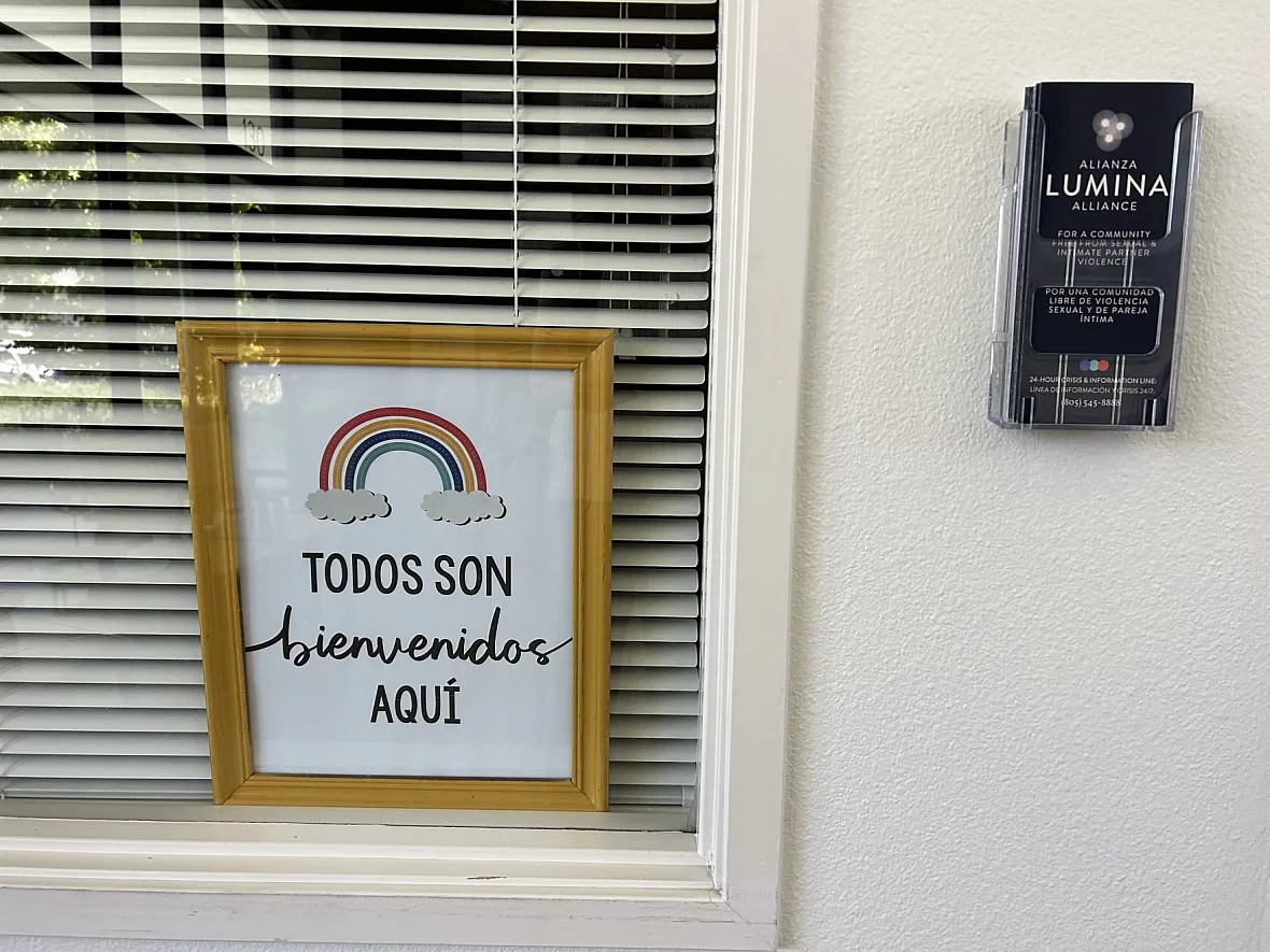 An encouragement sign