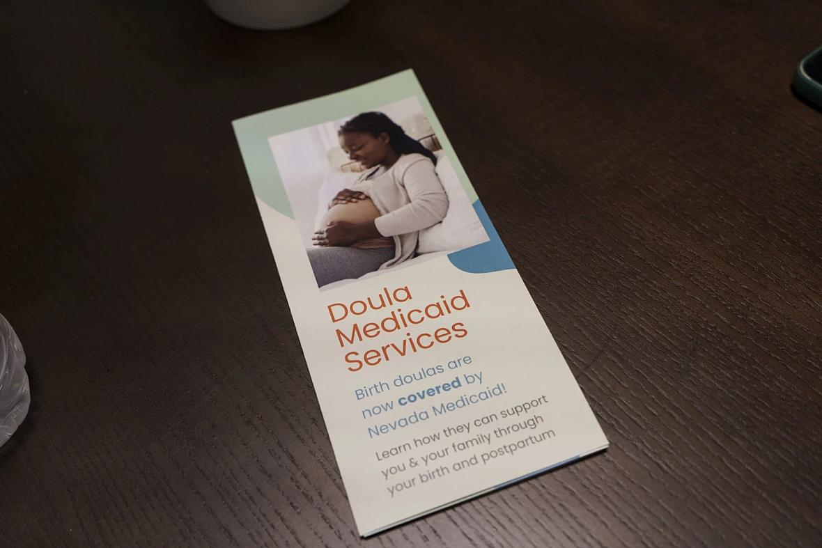 Image of a brochure on a table