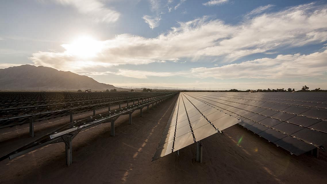 Nine workers were infected by valley fever at a Cholame Hills solar panel construction project late last year, resulting in a state agency issuing fines to employers for exposing them to the potentially deadly fungal disease. (Photo courtesy First Solar)