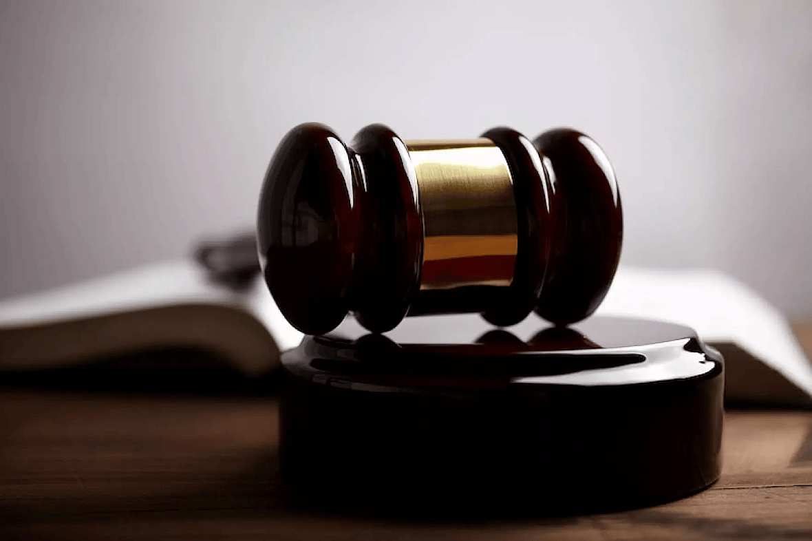 A gavel