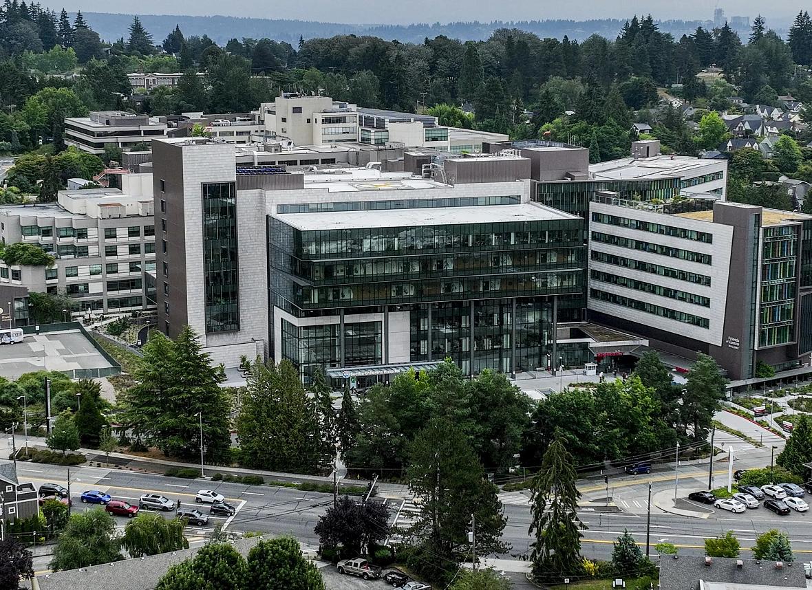 Ariel image of a building