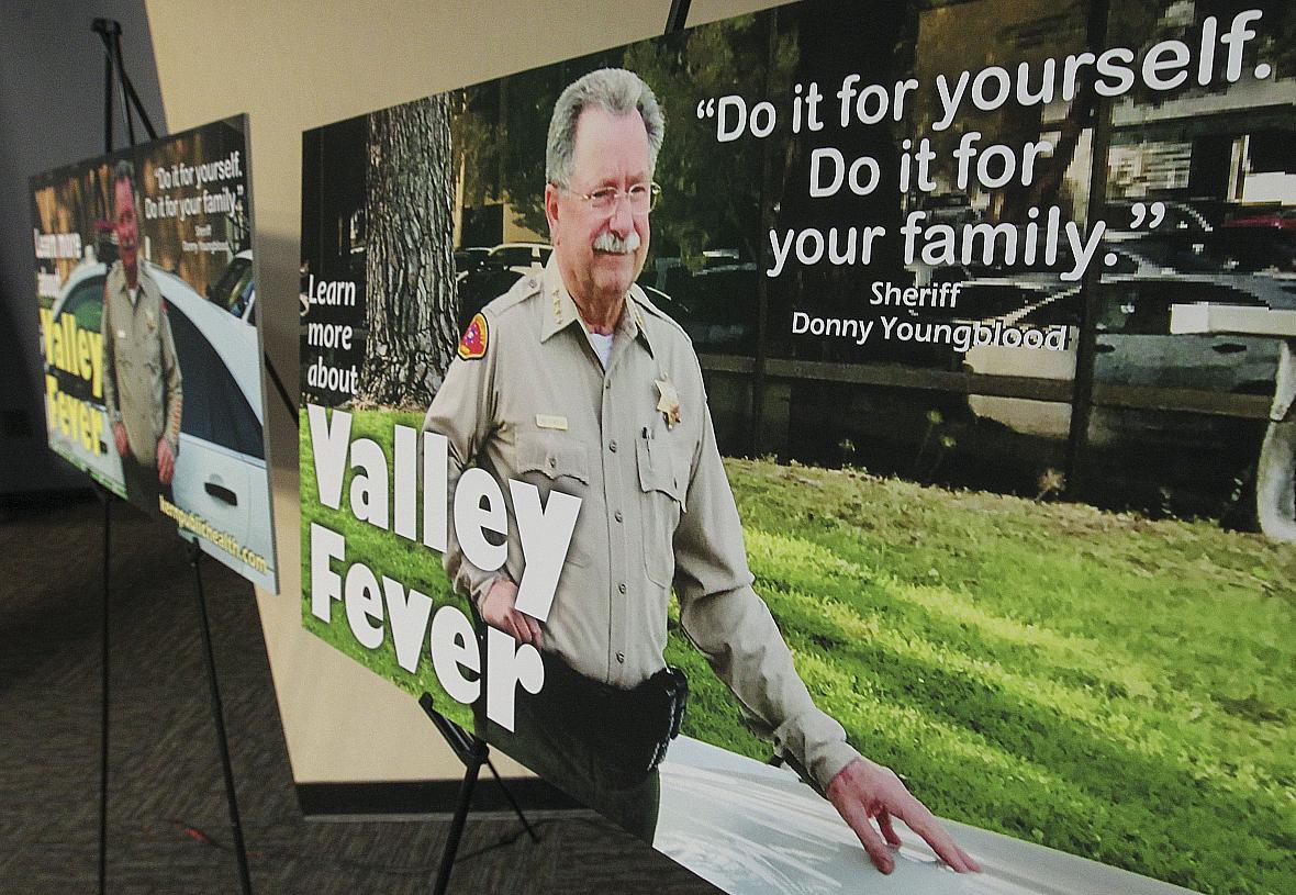 Sheriff Donny Youngblood stars in new valley fever PSA