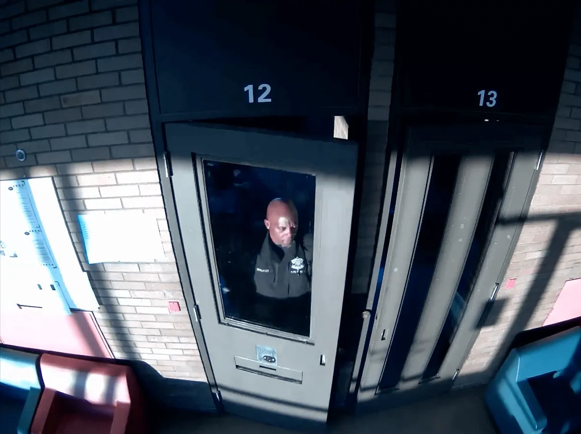 A surveillance video