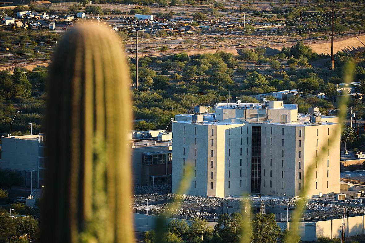 A building from a distance
