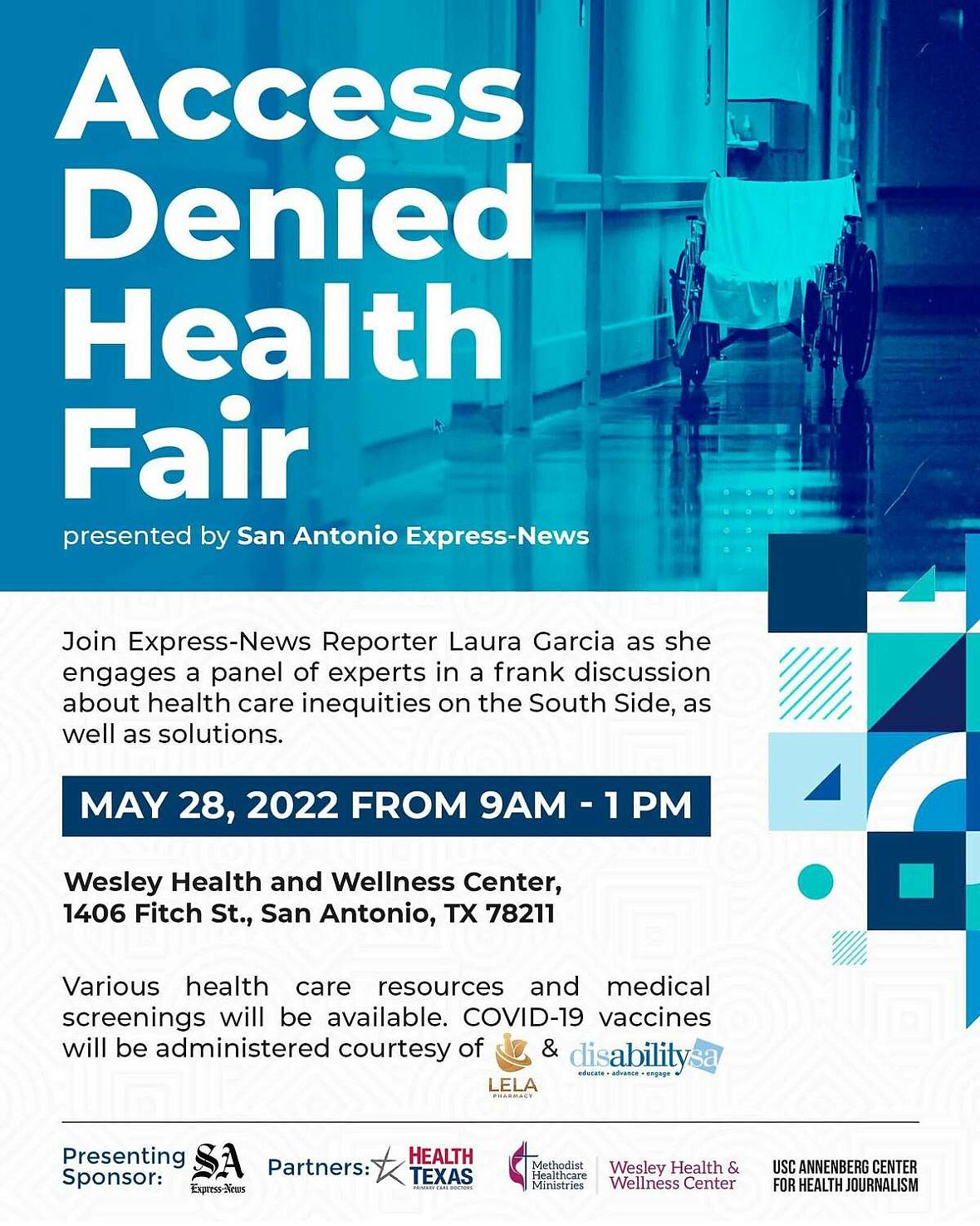 May 28 Health Fair May 28 Health Fair