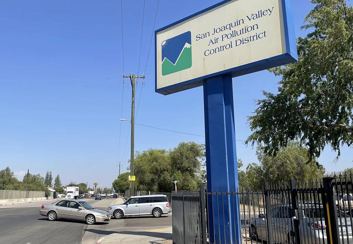 The San Joaquin Valley Air Pollution Control District office in Fresno.