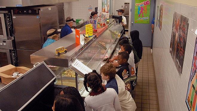 Kenly Elementary School has cut out candy and made the lunch menu even healthier in attempts to combat childhood obesity. Kenly Elementary School has cut out candy and made the lunch menu even healthier in attempts to combat childhood obesity.