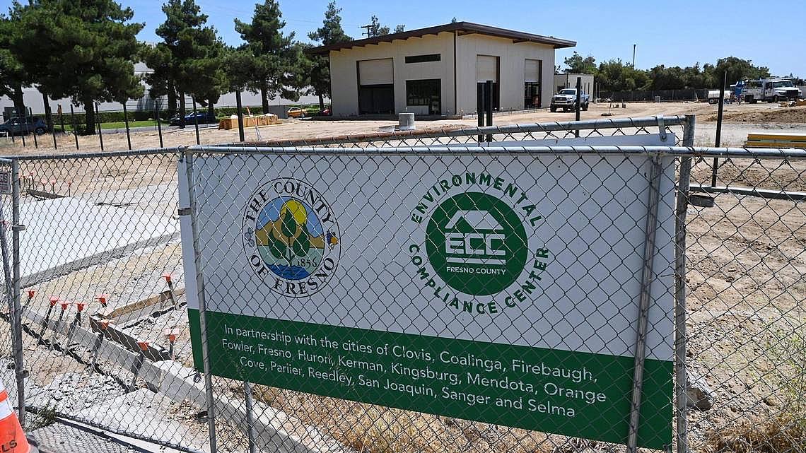 The County of Fresno’s Regional Environmental Compliance Center located on a 2.67 acre parcel of land, shown Wednesday, May 18, 