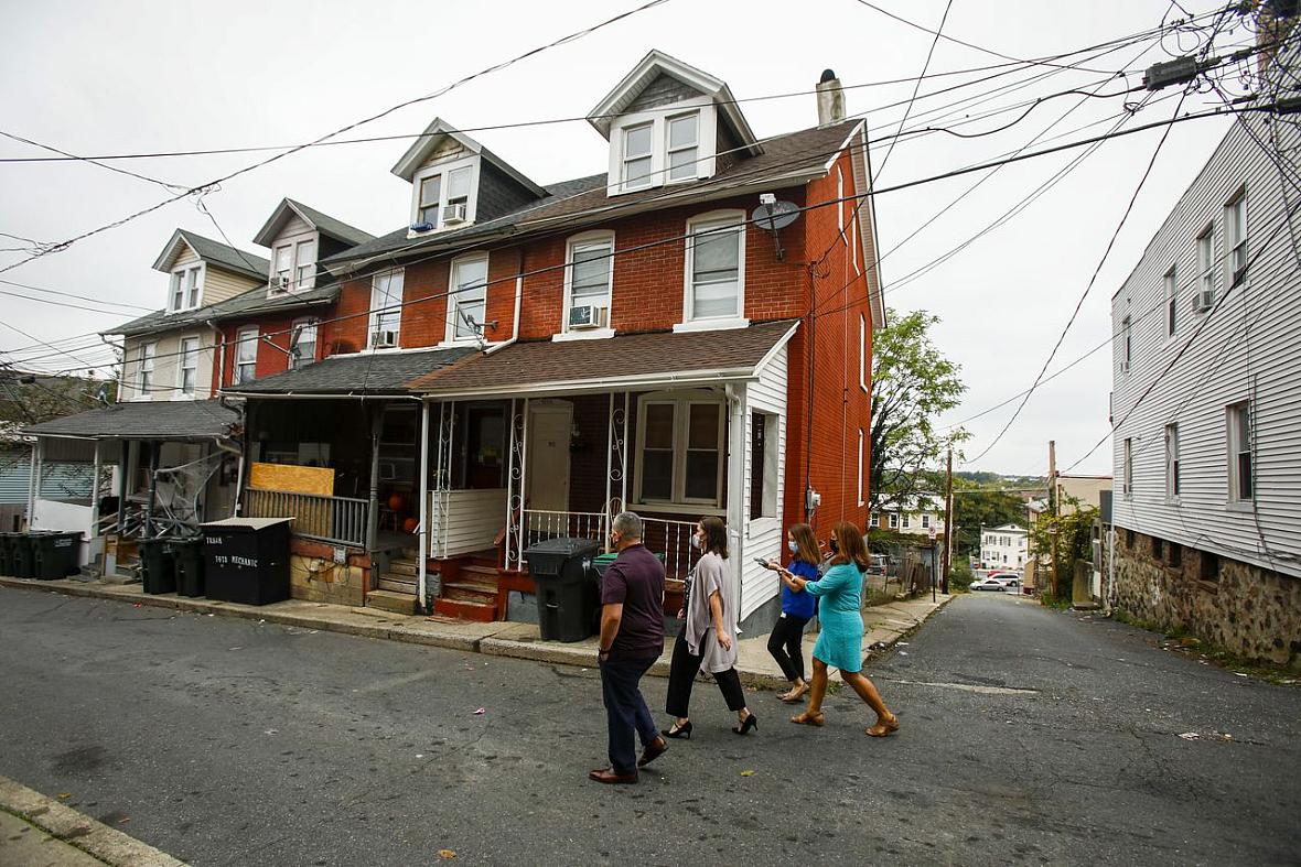 Donegan school officials report many families settle for housing that's not fit for habitation to stay in South Bethlehem. Saed 