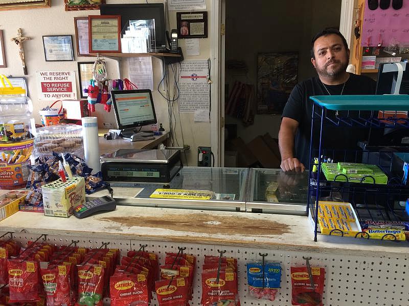 Ernesto Carrillo owns Carrillo's Mexican Store in Redding. He's one of the few people in Shasta County translating information.