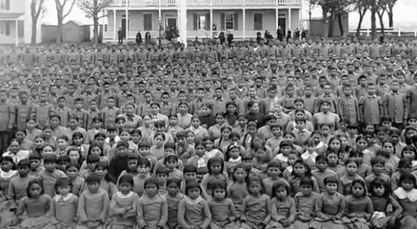 Boarding school students in Minnesota