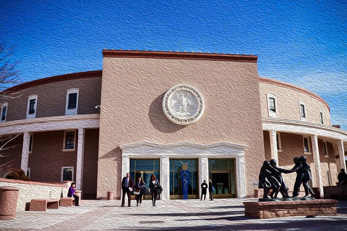 New Mexico State Capitol.