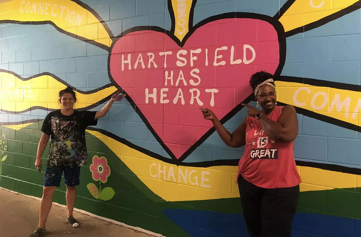 Hartsfield Elementary School in Tallahassee employs a concept called conscious discipline to help address early childhood trauma and keep children from being committed under the Baker Act. Hartsfield Elementary School in Tallahassee employs a concept called conscious discipline to help address early childhood trauma