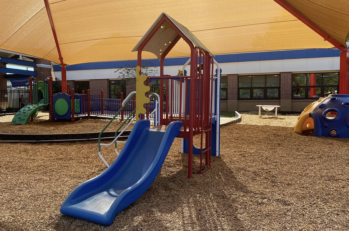 The playground at Hartsfield Elementary School in Tallahassee, FL