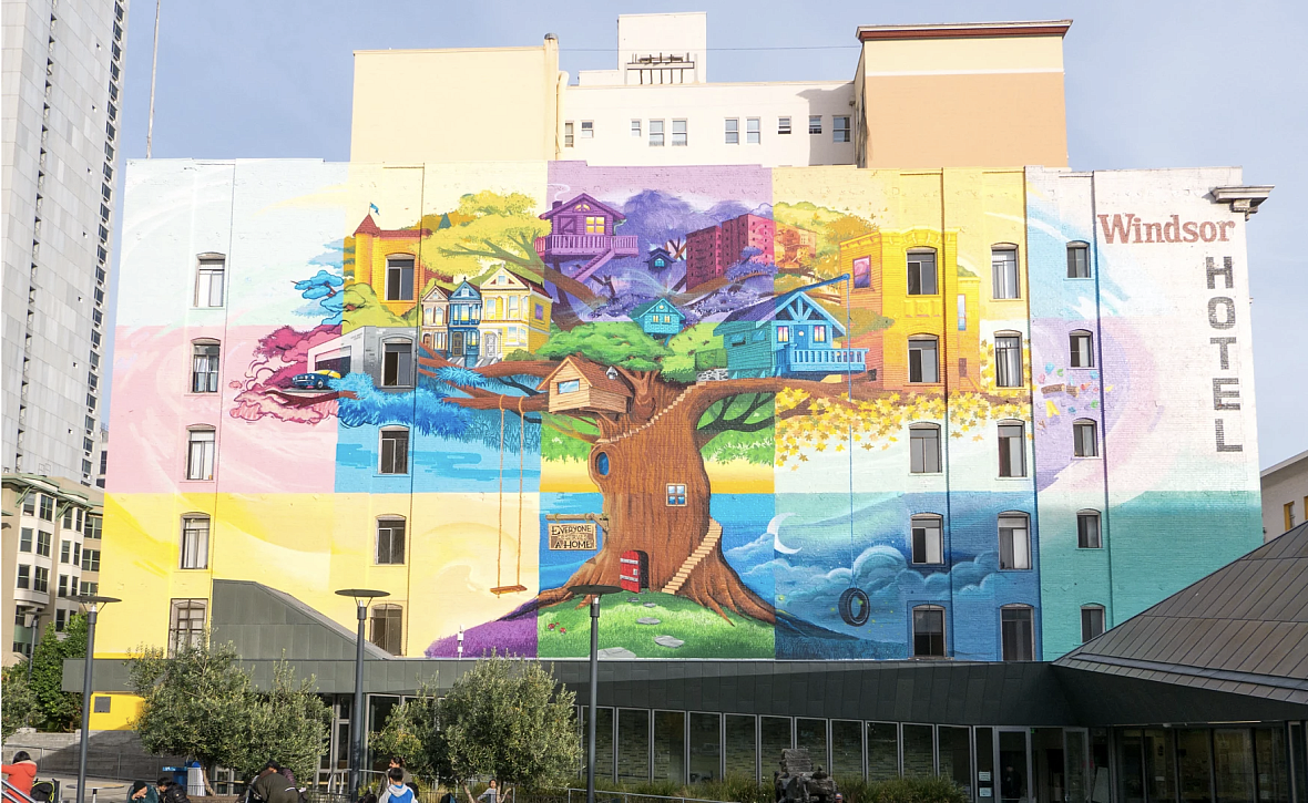 The Windsor Hotel in San Francisco's Tenderloin is one of the first batches of city-owned permanent supportive housing 