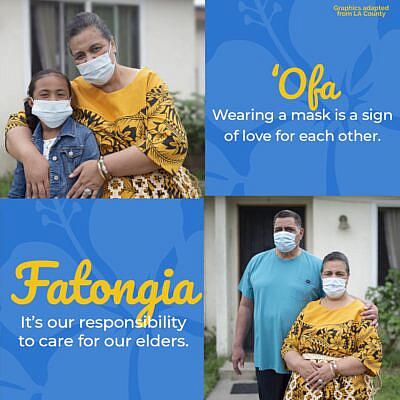 The City & County of Honolulu is sharing coronavirus messages in Tongan created by Los Angeles County.