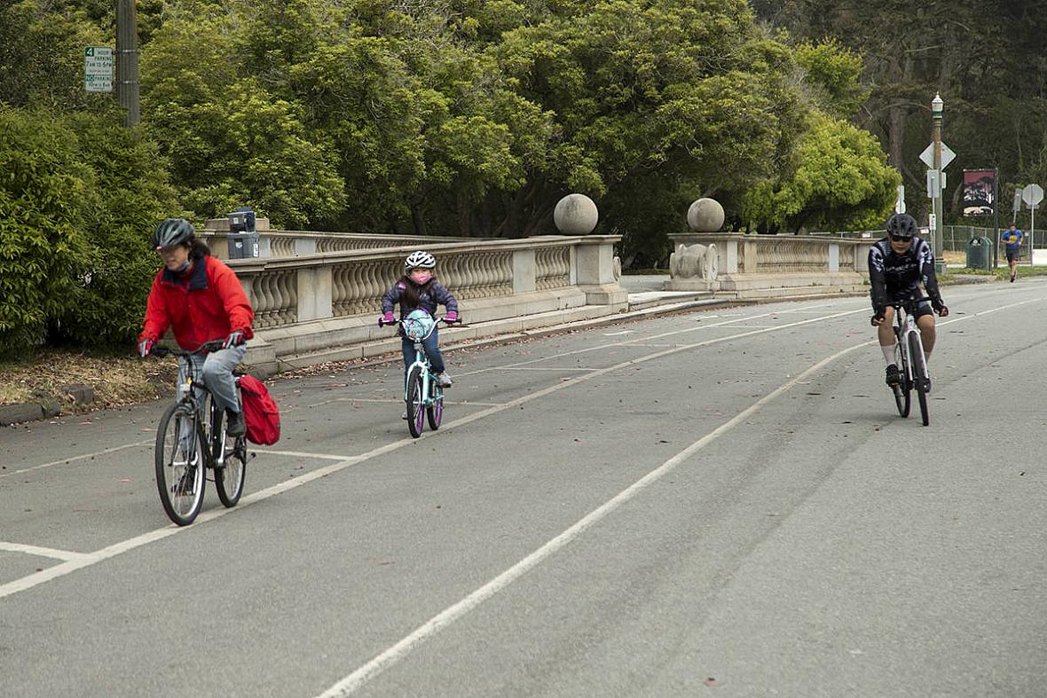 Some have argued that keeping John F. Kennedy Drive in Golden Gate Park free of vehicle traffic makes it difficult for low-income San Franciscans to access the green space. John F. Kennedy Drive in Golden Gate Park