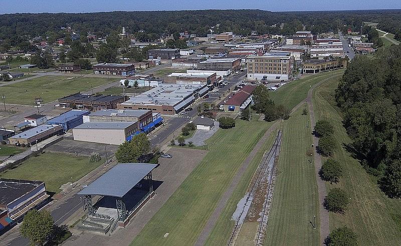 Downtown Helena-West Helena is shown in this Sept. 30, 2020, file photo.