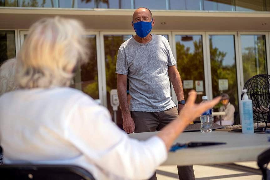 Bob Beichter, President and CEO of the Motion Picture and Television Fund at the Motion Picture and Television Fund's Wasserman Campus in Woodland Hills, Wednesday, June 10, 2020. (Photo by Hans Gutknecht, Los Angeles Daily News/SCNG) (Photo by Hans Gutkncht, Los Angeles Daily News/SCNG)