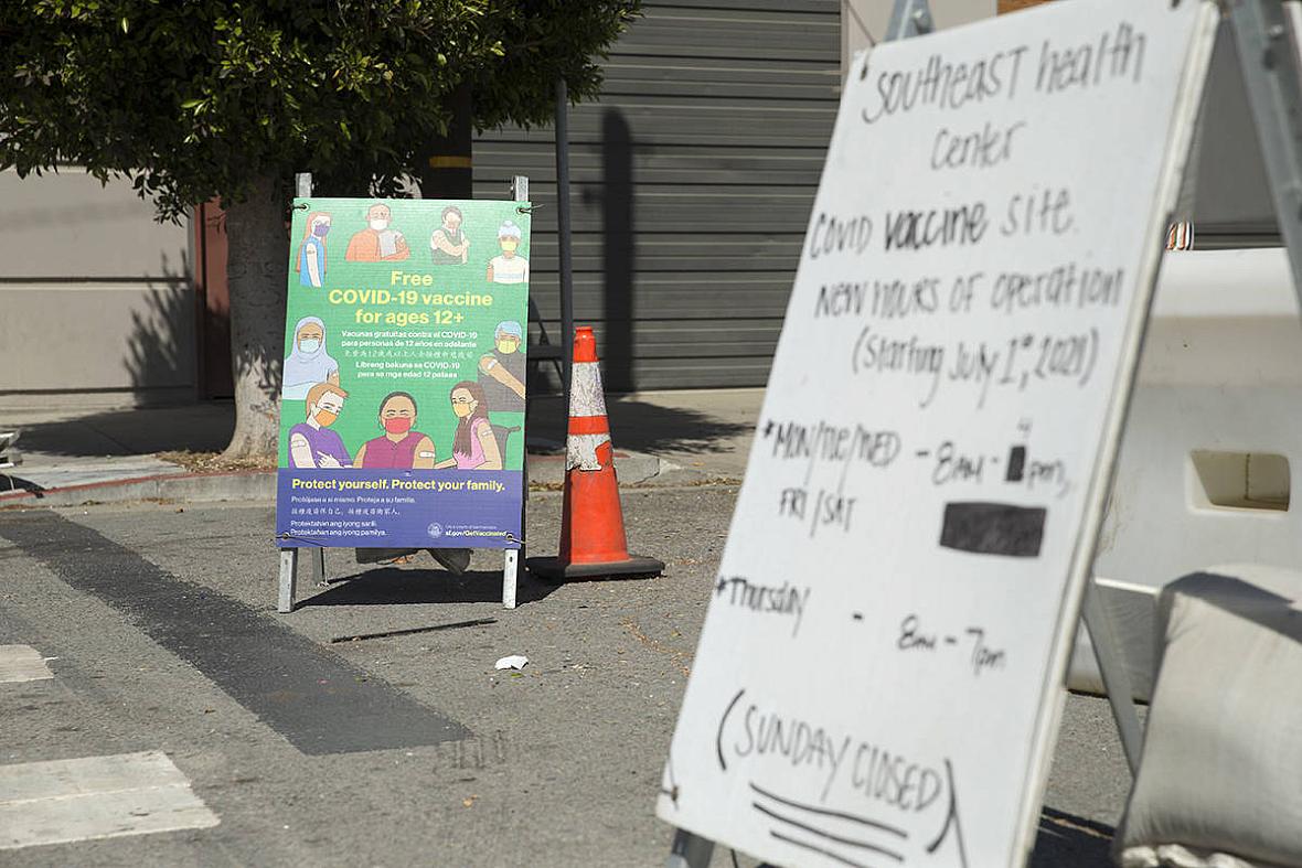 The Southeast Health Center COVID-19 testing and vaccine site in the Bayview District offers free services