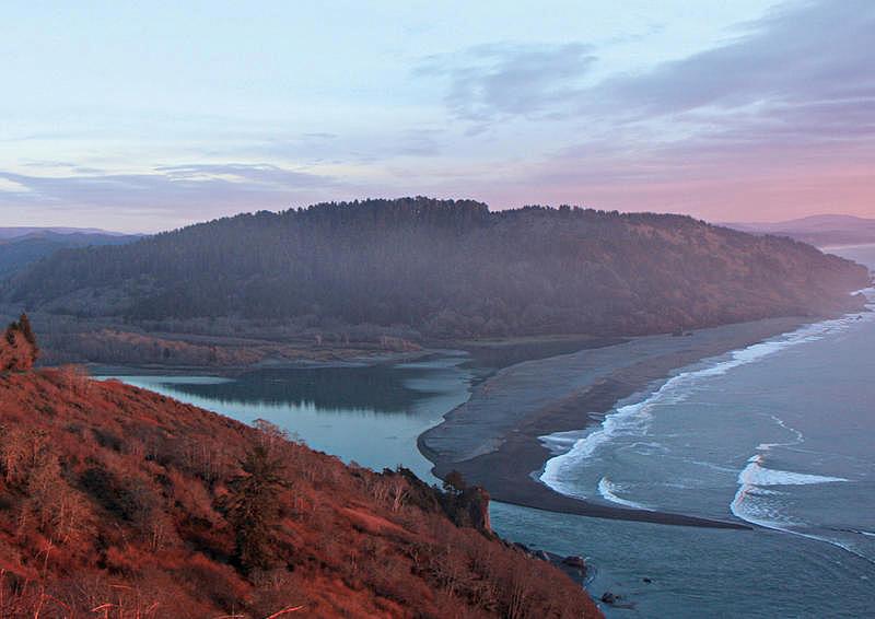 The mouth of the Klamath River, overlooking ancestral lands of the Yurok tribe. BRYANT ANDERSON/DEL NORTE TRIPLICATE