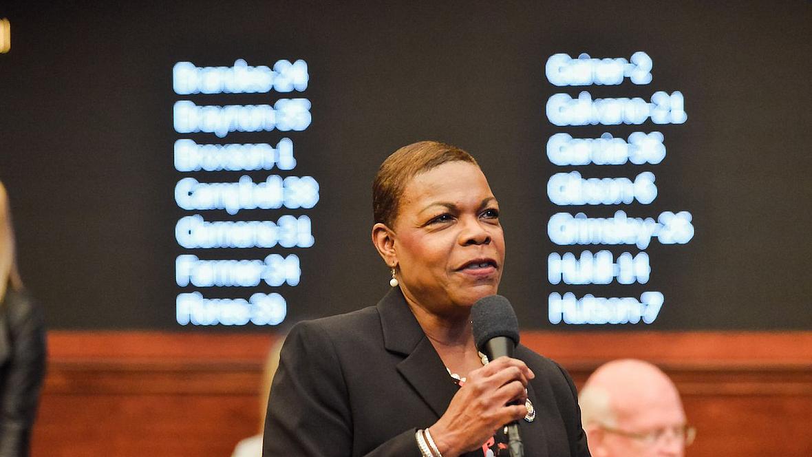 Sen. Audrey Gibson, D-Jacksonville Sen. Audrey Gibson, D-Jacksonville