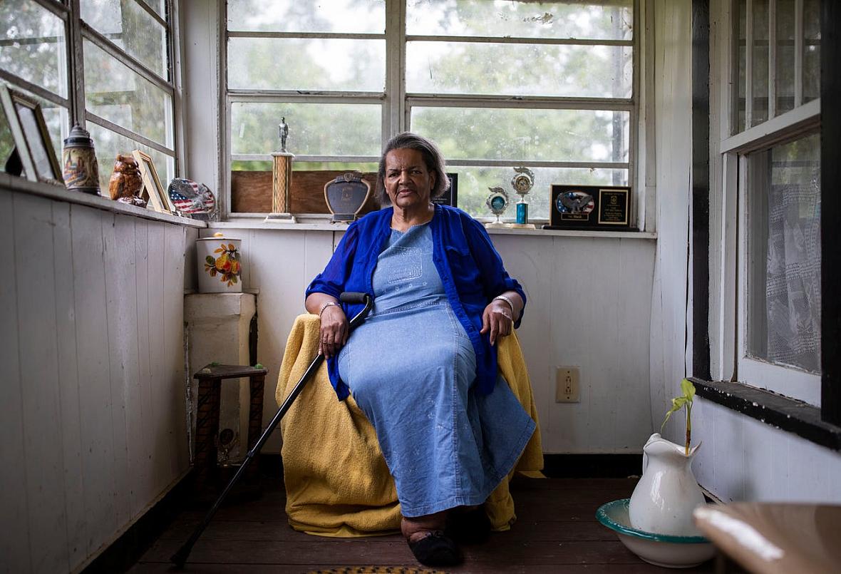 Rebecca Gray, 75, does not have a car and has to come all the way to Tallahassee for her doctor's appointments, which is even ha