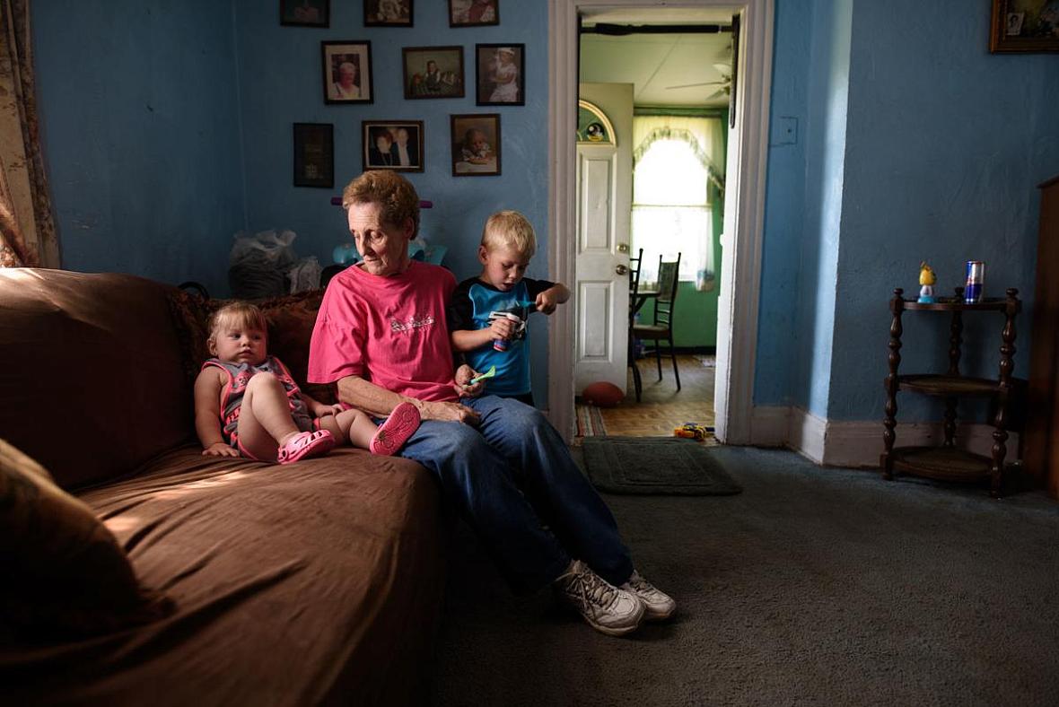 Arizona Daily Star journalists visited six states to see what programs are working. In Allegheny County, Pa, a public-private partnership helped Patricia Savulchak, above, get licensed as a foster home, allowing her to qualify for financial support at age 73 to raise her two great-grandchildren. Kinship foster families in Arizona often get little to no financial help. (Justin Merriman/Arizona Daily Star) Justin Merriman / Arizona Daily Star