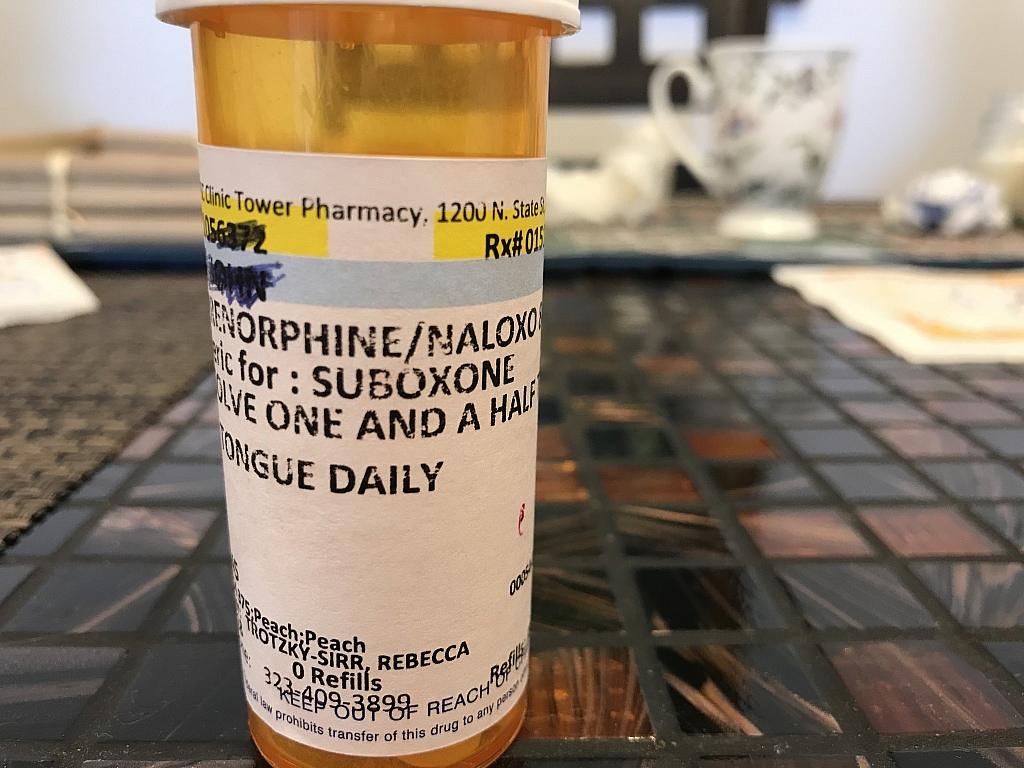 Suboxone, a drug which combines the opioid abuse treatment drug buprenorphine and the overdose reversal drug naloxone, is becoming more common in emergency rooms. Some health care leaders are pushing ER's to take on a bigger role in addressing the opioid epidemic. Jill Replogle / KPCC