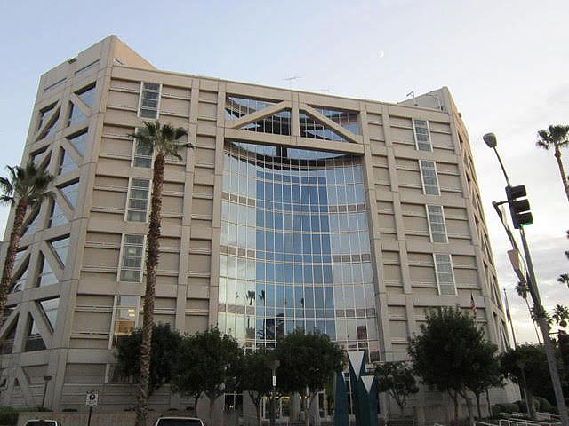 The Robert Presley Detention Center in downtown Riverside.