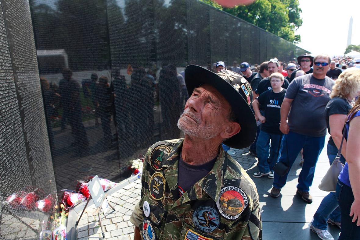 Vietnam Veteran Jerry Hogan, who served in B Troop, 1st Squadron, 9th Cavalry, 1st Cavalry Division from 1969-1971.