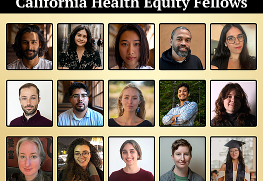 CHJ graphic showing 2025 California Health Equity Fellows