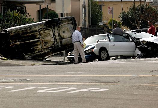 A car crash
