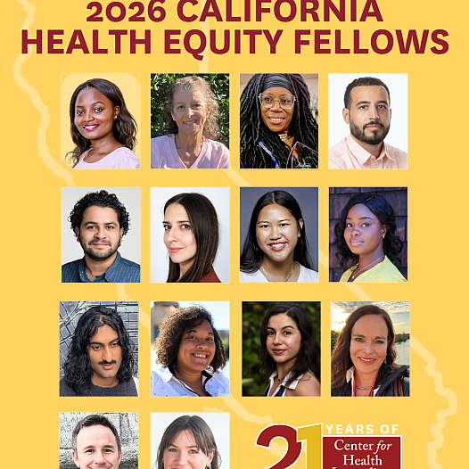 Headshots of 2026 California Health Equity Fellows.
