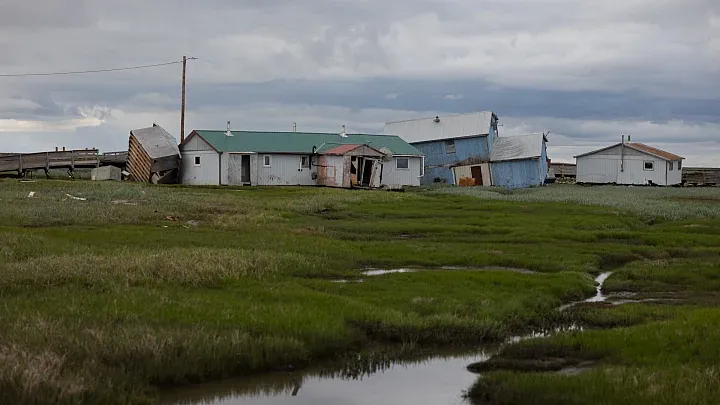 Ex-Typhoon Halong devastated the village of Kwigillingok, Alaska