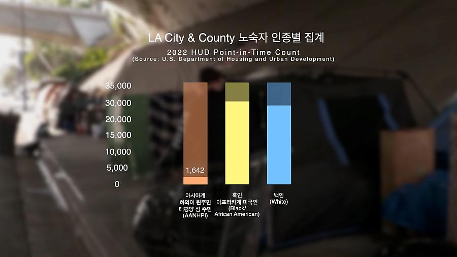 A Bar Chart illustrates the 2022 HUD Point in Time Count