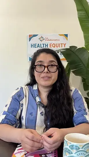 Angie Coronado, director of health equity at La Colaborativa in Chelsea.