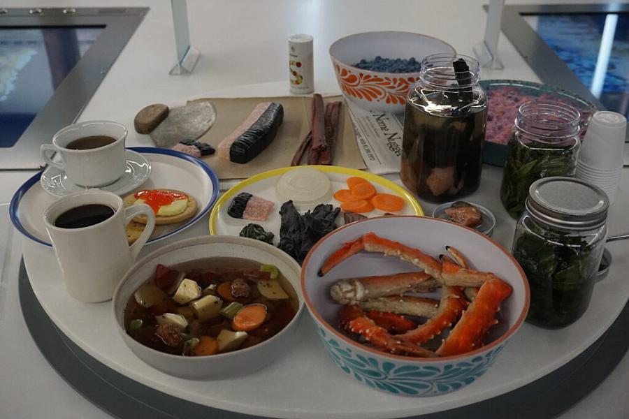 A model of traditional foods for people in the Bering Strait region