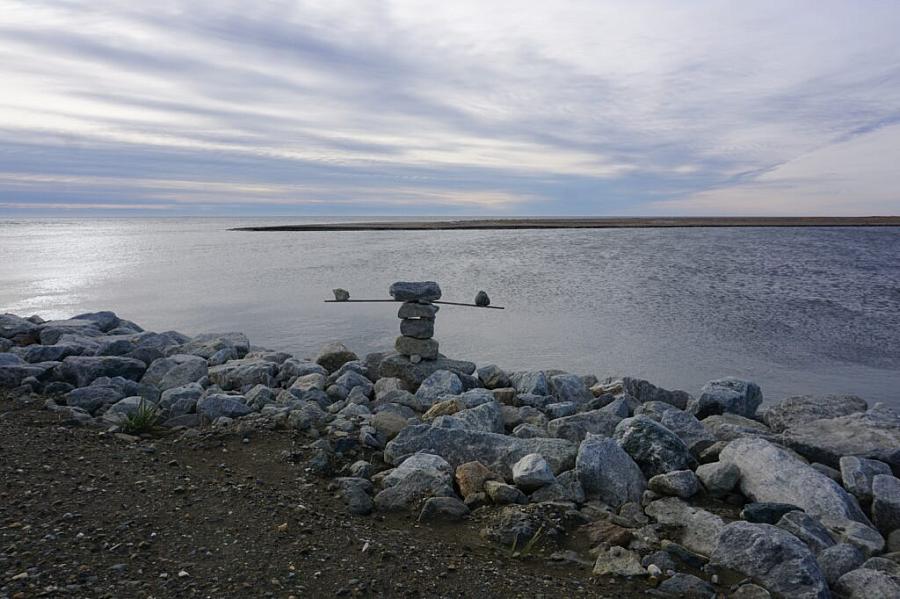 A rock formation