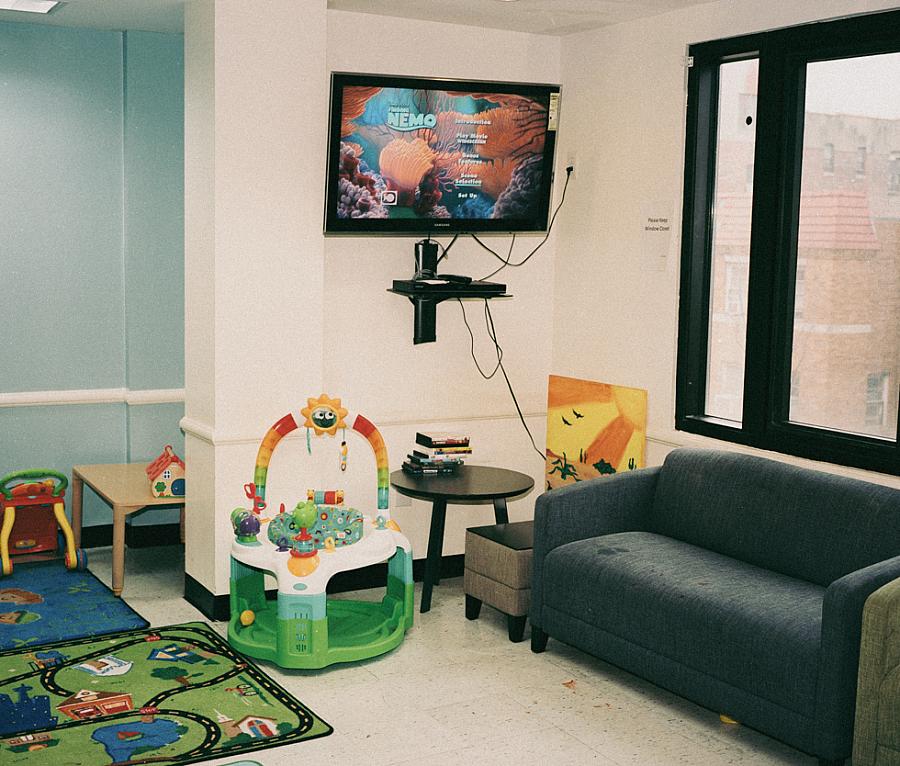 Image of a play area in a treatment center