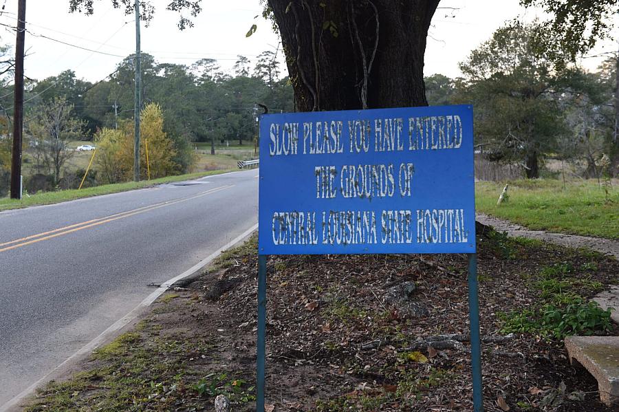 Sign by a road