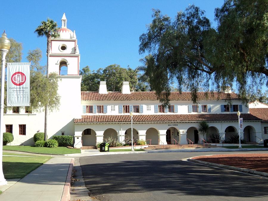 A white building