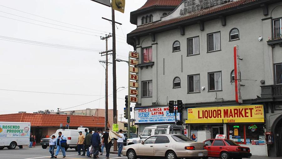 The Pico-Union neighborhood in Los Angeles is one of most overcrowded neighborhoods in the U.S.