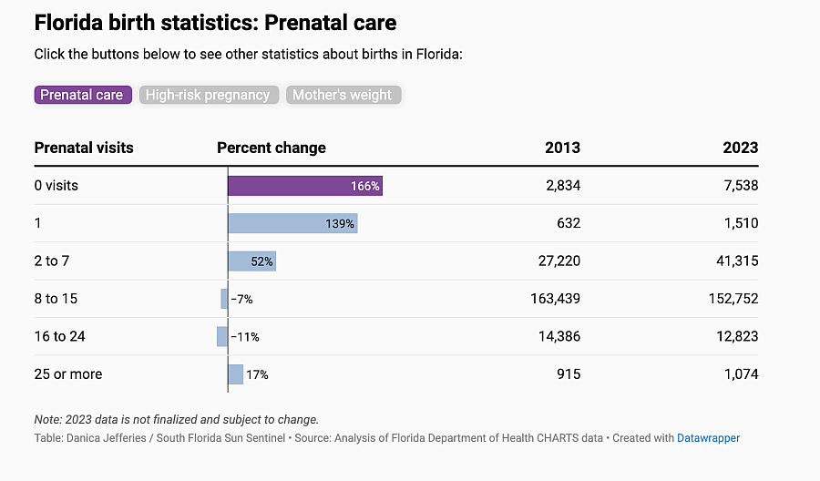 Florida birth statistics