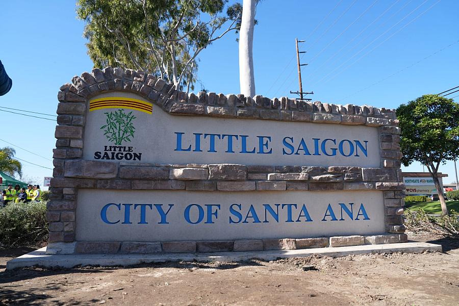 signs for Little Saigon