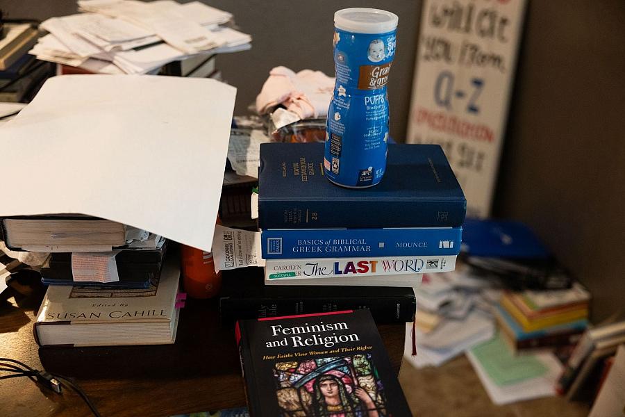 A few books, and snacks
